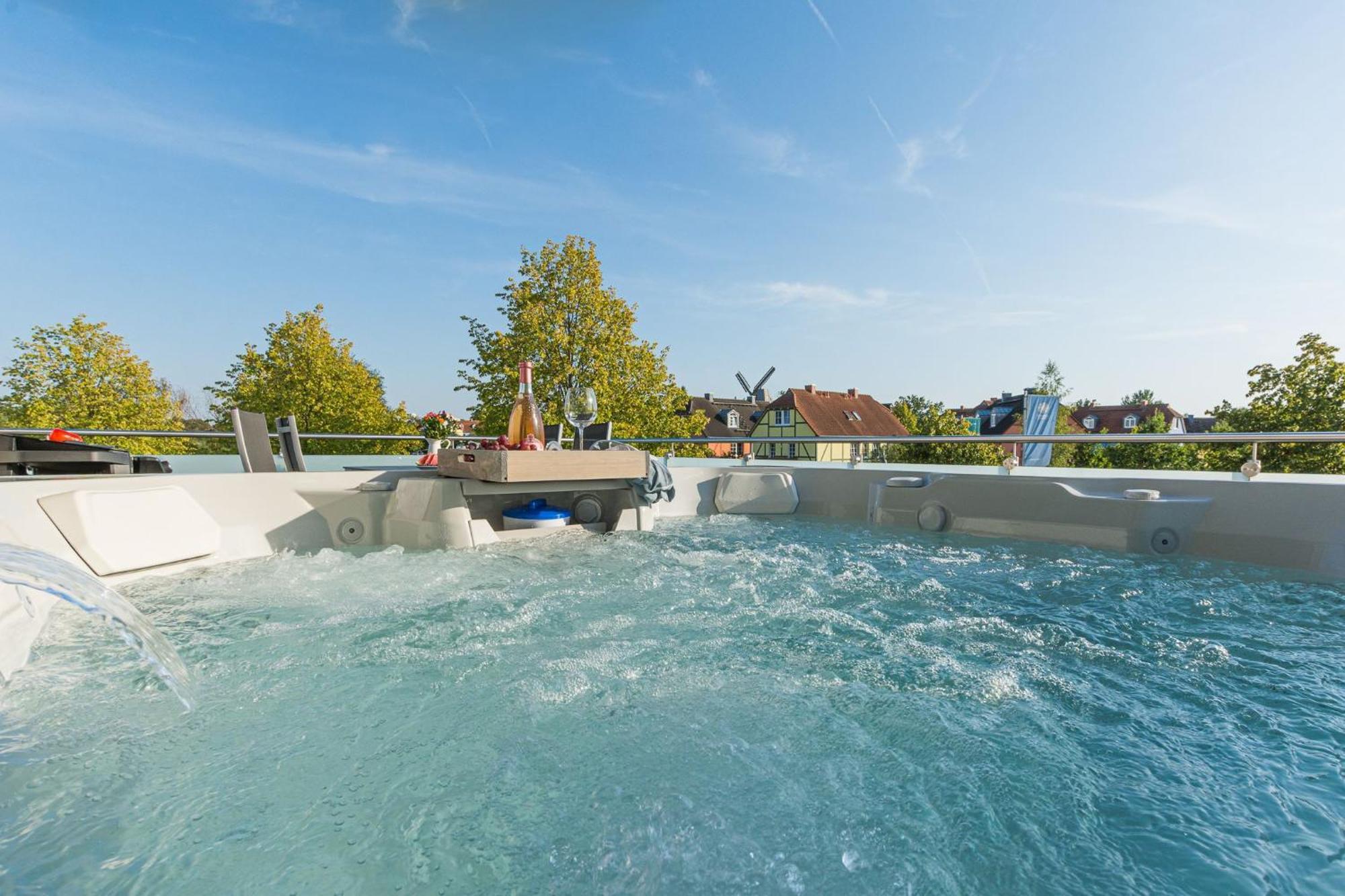 Luxus_SPA_OG_Fewo QUARTIER 4 _WE 4_ Göhren-Lebbin Extérieur photo